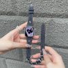 بند اپل واچ شنل Chanel زنجیر کارتیر 2 دور سایز 42/44/45/49