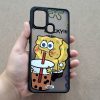 کاور باب اسفنجی Sponge Bob مگ سیف به همراه پاپ سوکت مگنتی مناسب برای گوشی موبایل سامسونگ A21s Samsung-A21s