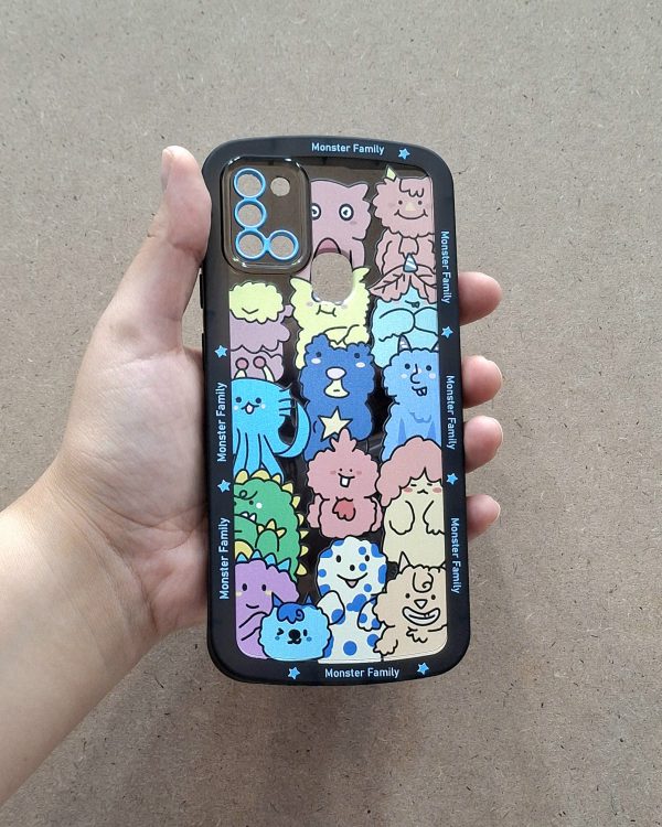 کاور خانواده هیولاها Monsters Family مناسب برای گوشی موبایل سامسونگ A21s آ21 اس Samsung-A21s