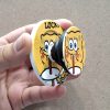 کاور باب اسفنجی Sponge Bob مگ سیف به همراه پاپ سوکت مگنتی مناسب برای گوشی موبایل سامسونگ A21s Samsung-A21s