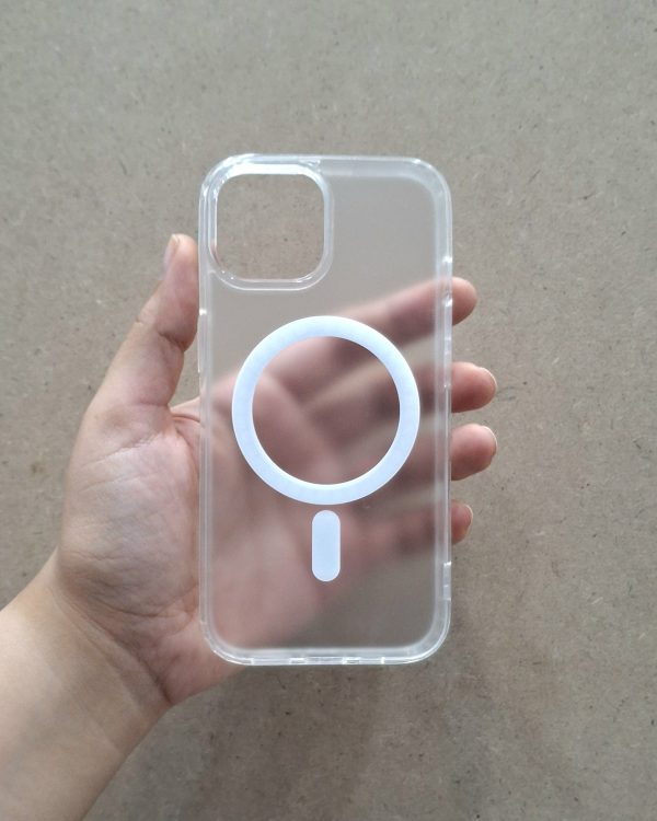 کاور مات مگ سیف Mag Safe مناسب برای گوشی موبایل آیفون 15 نرمال iPhone15-