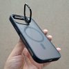 کاور کیس پرو Case Pro مات مگ سیف Mag Safe با لنز استندشو مناسب برای گوشی موبایل آیفون 15 نرمال iPhone15-