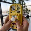 کاور باب اسفنجی Sponge Bob بادکنکی سیلیکونی مناسب برای گوشی موبایل آیفون 14 پرومکس و 15 پرومکس iPhone15Promax iPhone14Promax