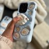 کاور ببعی پاپ سوکتی سیلیکونی مناسب برای گوشی موبایل آیفون 15 پرومکس iPhone15Promax