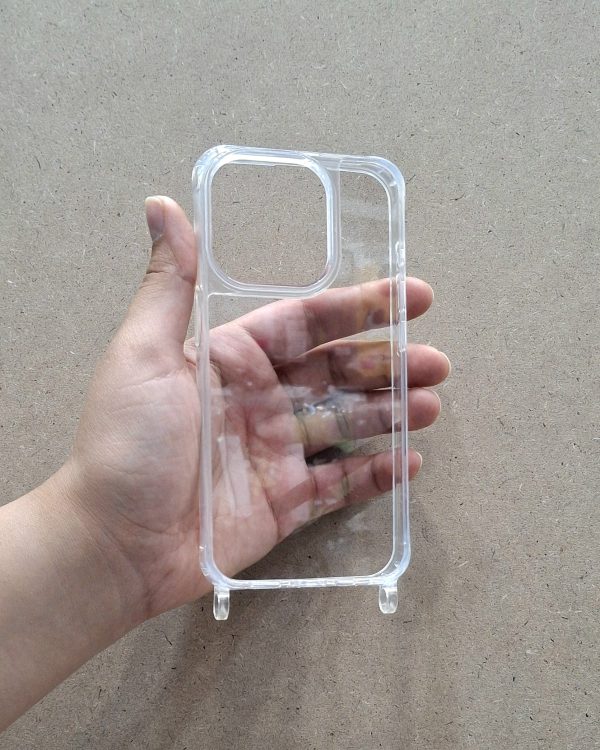 کاور شفاف Clear بندخور مناسب برای گوشی موبایل آیفون 15 پرو iPhone15pro-
