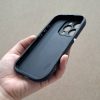 کاور Curve سالید Solid دکمه فلزی رنگ مشکی مناسب برای گوشی موبایل آیفون 15 پرو iPhone15pro-