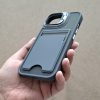 کاور مات جاکارتی دار با لنز استندشو مناسب برای گوشی موبایل آیفون 15 نرمال iPhone15-