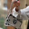 کاور طرح دوربین آنالوگ Analogue Camera نگین دار (بدون بند) مناسب برای گوشی موبایل آیفون 15 پرو iPhone15Pro-