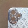 کاور لویی ویتون پروانه Louis Vuitton Butterfly LV با گلس محافظ لنز مناسب برای گوشی موبایل آیفون 16 نرمال iPhone16-