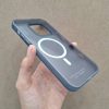 کاور Succinct مات مگ سیف Mag Safe رنگ دودی مناسب برای گوشی موبایل آیفون 14 پرومکس iPhone14Promax