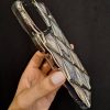 کاور الماس نقره ای Silver Diamond با برگه طرح سنگی مناسب برای گوشی موبایل آیفون 15 پرومکس iPhone15Promax