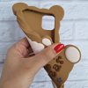 کاور خرس Baby Girl Bear سیلیکونی مناسب برای گوشی موبایل آیفون 12 نرمال و 12 پرو iPhone12- iPhone12Pro-