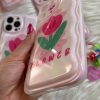 کاور گوشی موبایل آیفون 14 پرومکس iPhone14Promax طرح گل لاله Tulip Flower