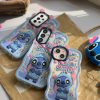 کاور استیچ هودی پوش Hello Stitch مناسب برای گوشی موبایل آیفون X ایکس و Xs ایکس اس iPhoneX- و iPhoneXs-