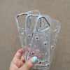 کاور شفاف ستاره‌ای اکلیلی شاینی مناسب برای گوشی موبایل آیفون 16 نرمال iPhone16-