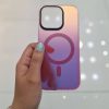 کاور درخشش صورتی - پینک گلو Pink Glow مگ سیف Mag Safe هولوگرامی مناسب برای گوشی موبایل آیفون 16 نرمال iPhone16-