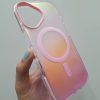 کاور هولوگرامی VIP Max مگ سیف Mag Safe رنگ صورتی مناسب برای گوشی موبایل آیفون 16 نرمال iPhone16-
