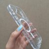 کاور VIP Max مگ سیف Mag Safe کریستال شفاف Clear مناسب برای گوشی موبایل آیفون 16 نرمال iPhone16-
