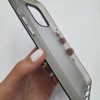 کاور استیچ Stitch دودی مناسب برای گوشی موبایل آیفون 12 نرمال و 12 پرو iPhone12- iPhone12Pro-
