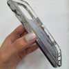 کاور قلب نقره ای Silver Heart با برگه شاینی اکلیلی مناسب برای گوشی موبایل آیفون 15 پرو iPhone15Pro-