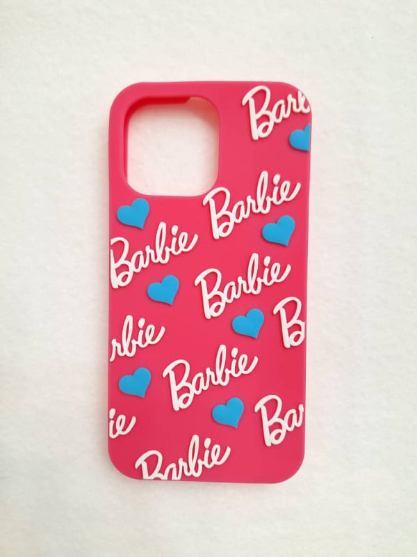 کاور باربی Barbie سیلیکونی مناسب برای گوشی موبایل آیفون 12 نرمال و 12 پرو iPhone12- iPhone12Pro-