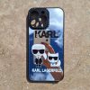 کاور گوشی موبایل آیفون 11 پرو iPhone11Pro- طرح کارل لاگرفلد Karl Lagerfeld آینه ای