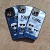 کاور گوشی موبایل آیفون 11 پرو iPhone11Pro- طرح کارل لاگرفلد Karl Lagerfeld آینه ای