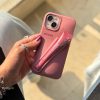 کاور گوشی موبایل آیفون 13، 14 و 15 پرو iPhone13Pro- iPhone14Pro- iPhone15Pro- طرح رود rhode همراه با لیپ گلاس Lip Gloss رژلب رنگ سالتی تن Salty Tan