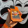 کاور گوشی موبایل آیفون 14 پرومکس iPhone14Promax طرح هنری پرتره ونگوگ Vangogh Self-Portrait کبریتی