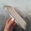کاور گوشی موبایل آیفون 14 پرومکس iPhone14Promax طرح چرمی موج نقره ای Silver Wave