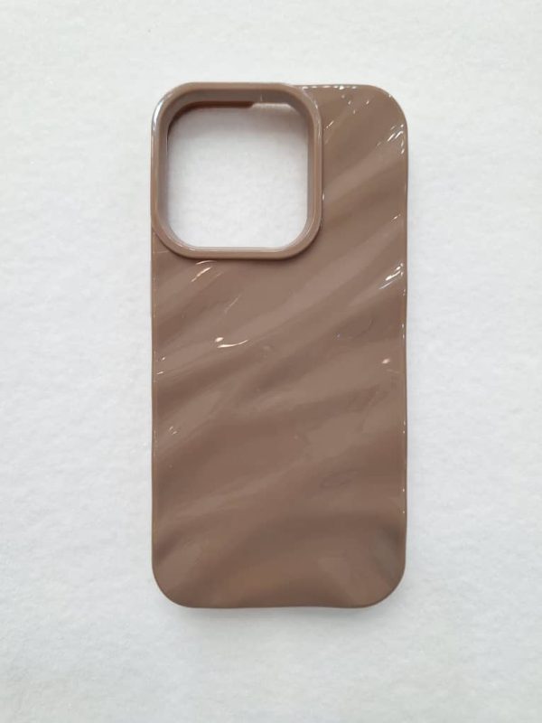 دارای خط و خش – کاور موکا Mocha Wave مناسب برای گوشی موبایل آیفون 16 پرومکس iPhone16Promax