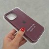 کاور سیلیکونی Silicone Case رنگ چری Cherry مناسب برای گوشی موبایل آیفون 16 نرمال iPhone16-