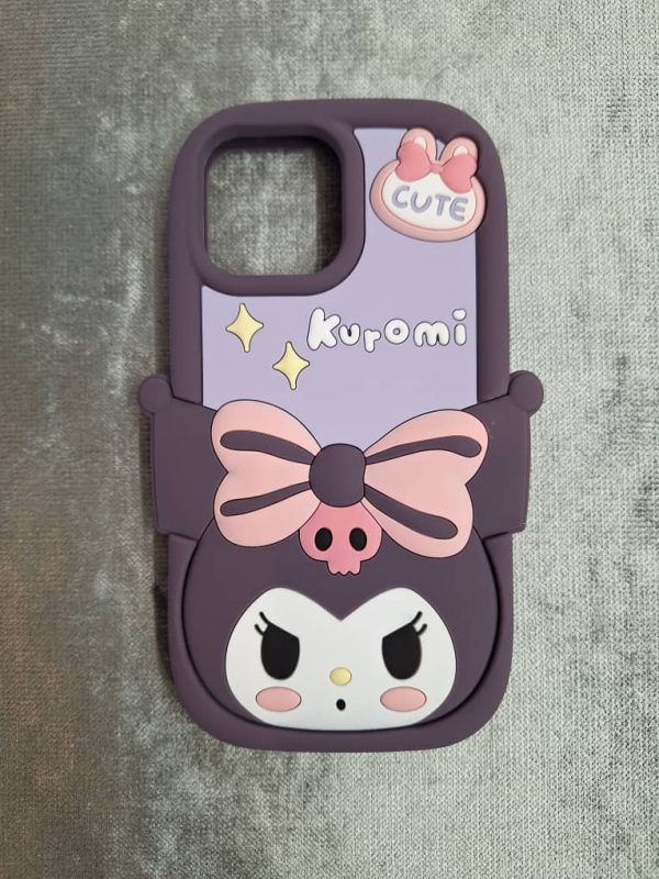 کاور کورومی Cute Kuromi سیلیکونی مناسب برای گوشی موبایل آیفون 11 نرمال iPhone11-