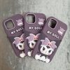 کاور کورومی Kuromi - My Doll سیلیکونی مناسب برای گوشی موبایل آیفون 12 نرمال و 12 پرو iPhone12- iPhone12Pro-