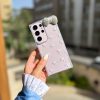 کاور گوشی موبایل آیفون 15 پرو iPhone15Pro- طرح پاپیون لاکچری شفاف اکلیلی شاینی همراه با پاپیون نگینی