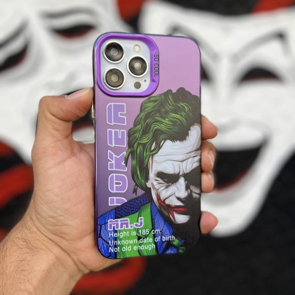 کاور جوکر Joker مناسب برای گوشی موبایل آیفون کاور آیفون X ایکس و Xs ایکس اس iPhoneX- و iPhoneXs-