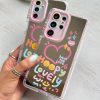 کاور گوشی موبایل آیفون 15 نرمال iPhone15- طرح قلب آینه ای - هپی لاولی Happy Lovely Heart