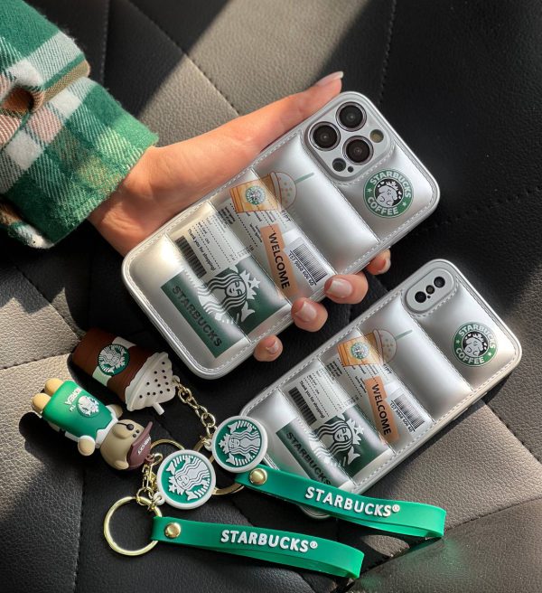 کاور استارباکس Starbucks پافر Puffer مناسب برای گوشی موبایل آیفون 12 پرومکس iPhone12Promax