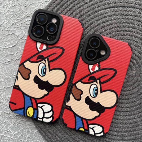 کاور سوپر ماریو Super Mario کبریتی مناسب برای گوشی موبایل آیفون 16 نرمال iPhone16-