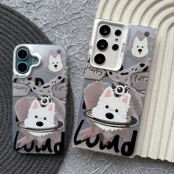 کاور هپی پاپی Happy Puppy مناسب برای گوشی موبایل آیفون 16 نرمال iPhone16-