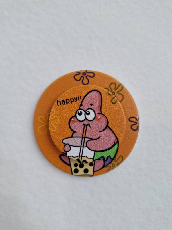 پاپ سوکت مگنتی پاتریک ستاره Patrick Star مناسب برای کاورهای مگ سیف Mag Safe