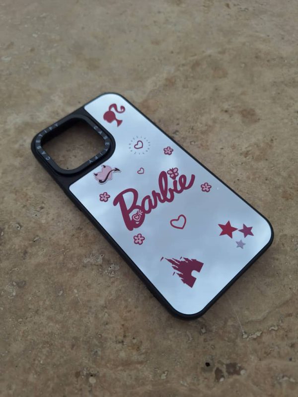 کاور باربی Barbie آینه ای مناسب برای گوشی موبایل آیفون 12 پرومکس iPhone12Promax