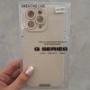 کاور Cream Curve رنگ کرمی سیلیکون ژله ای مناسب برای گوشی موبایل آیفون 14 پرومکس iPhone14Promax