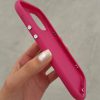 کاور Magenta Curve رنگ سرخابی سیلیکون ژله ای مناسب برای گوشی موبایل آیفون 11 پرومکس iPhone11Promax