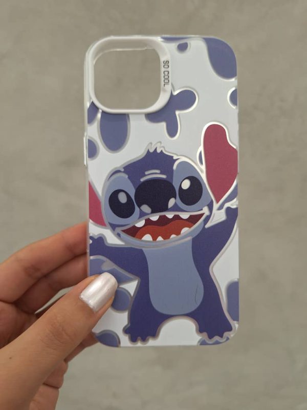 کاور استیچ خندان Stitch مناسب برای گوشی موبایل آیفون 16 پرو iPhone16Pro-