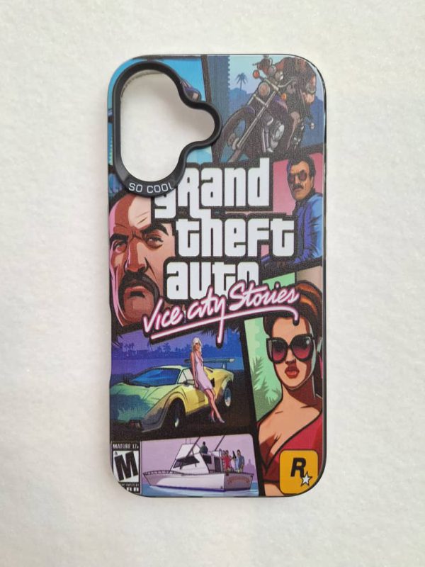کاور جی تی ای GTA - Grand Theft Auto مناسب برای گوشی موبایل آیفون 16 نرمال iPhone16-