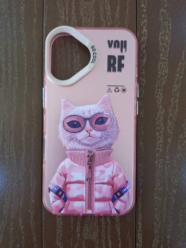 کاور گربه You Cat مناسب برای گوشی موبایل آیفون 16 نرمال iPhone16-