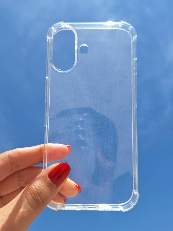 کاور شفاف ژله ای مناسب برای گوشی موبایل آیفون 16 نرمال iPhone16-
