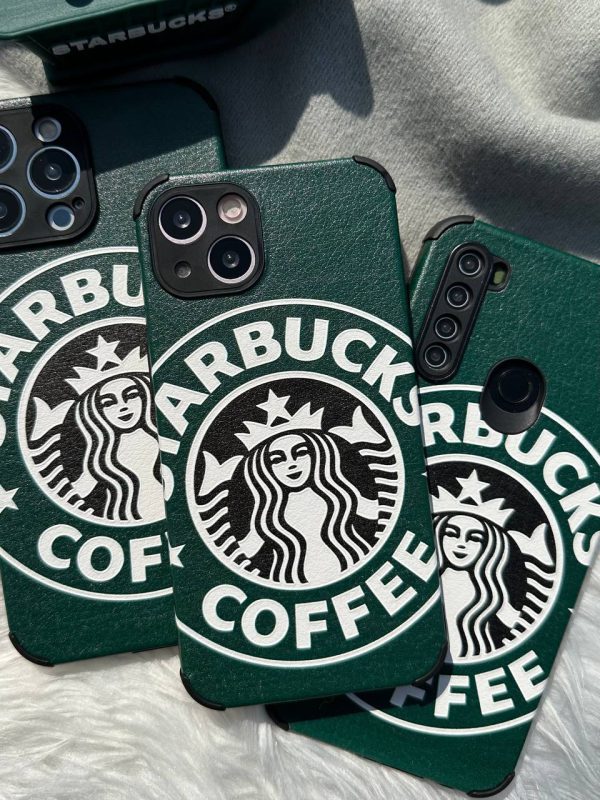 کاور استارباکس Green Starbucks طرح چرم مناسب برای گوشی موبایل آیفون 12 پرو iPhone12Pro-
