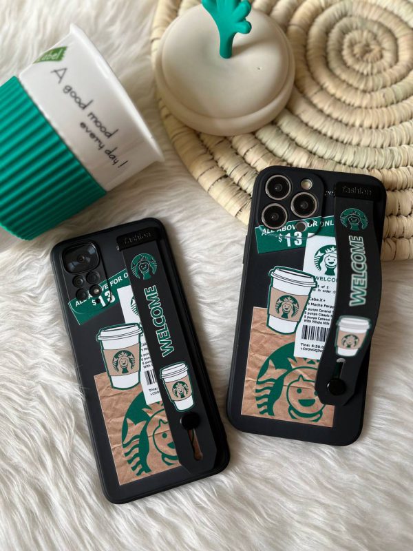 کاور استارباکس Starbucks استندشو مناسب برای گوشی موبایل آیفون 12 نرمال iPhone12-